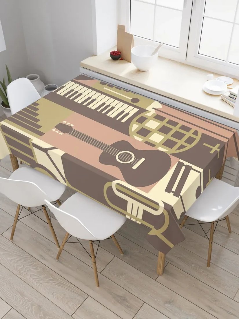 

Скатерть JoyArty Ретро инструменты tc_104552 (120x145)