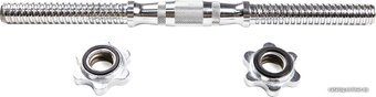 Гриф гантельный  Atlas Sport 25x400 мм, 1.65 кг (полнотелый, с железной ручкой)
