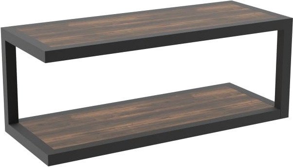 

Журнальный столик TMB Loft Этернел Дуб 900х400х500 20 мм 40х40 (кофе)
