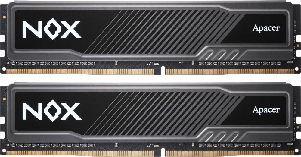 

Оперативная память Apacer NOX 2x16ГБ DDR4 3200 МГц AH4U32G32C28YMBAA-2