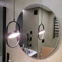  Пекам Зеркало Ring Fly 90x90 RingFly-90x90B (с подсветкой и бесконтактным сенсором)