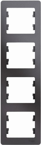 Рамка Schneider Electric Glossa GSL001308