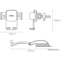 Держатель для смартфона Baseus SUYK000101