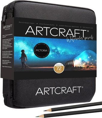 Набор акварельных карандашей Pictoria 385667 (72 шт)