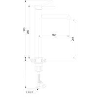 Смеситель Boch Mann Stella BN BM10437