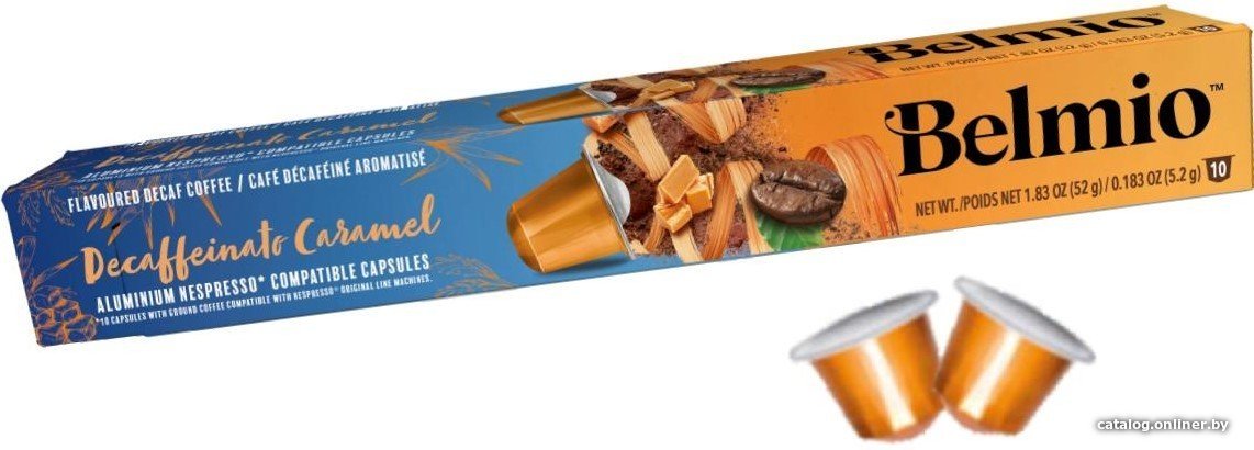 Кофе в капсулах Belmio Decaffeinato Caramel 10 шт