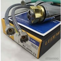 Смеситель Ledeme L4699-11 (хром/бирюзовый)