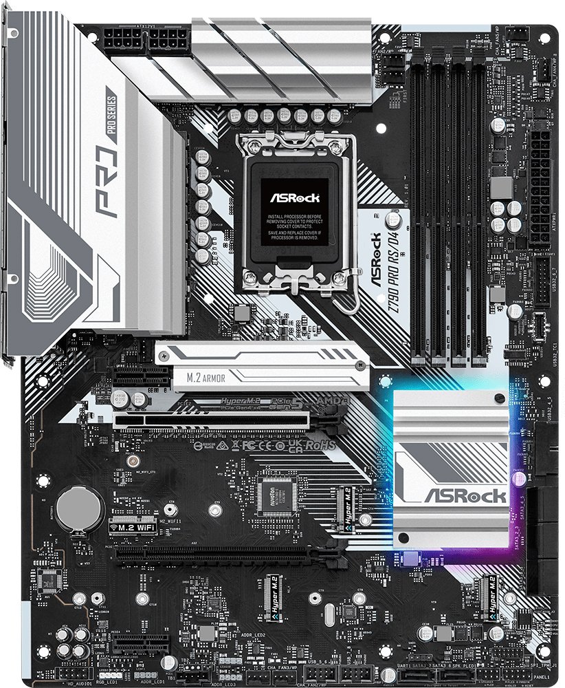 

Материнская плата ASRock Z790 Pro RS/D4