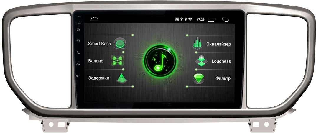 

USB-магнитола Incar DTA-1810 для KIA Sportage 2019