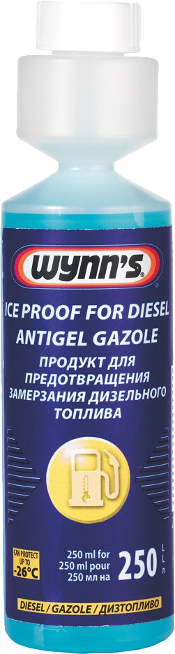 

Присадка в топливо Wynn`s Ice Proof For Diesel 250 мл (22710)