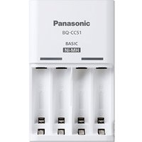 Аккумуляторы + зарядное Panasonic BQ-CC51 + 4х1900mAh [K-KJ51MCC40E]