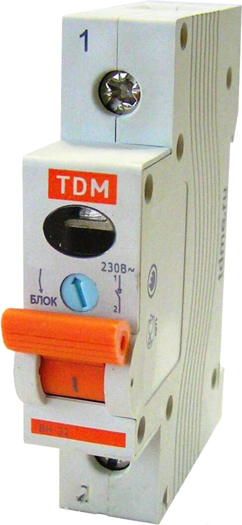 

Выключатель нагрузки TDM Electric SQ0211-0004 (мини-рубильник)