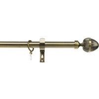 Карниз для штор Sundays Home Лайт Одеон 25мм однорядный (антик, 2.4м)