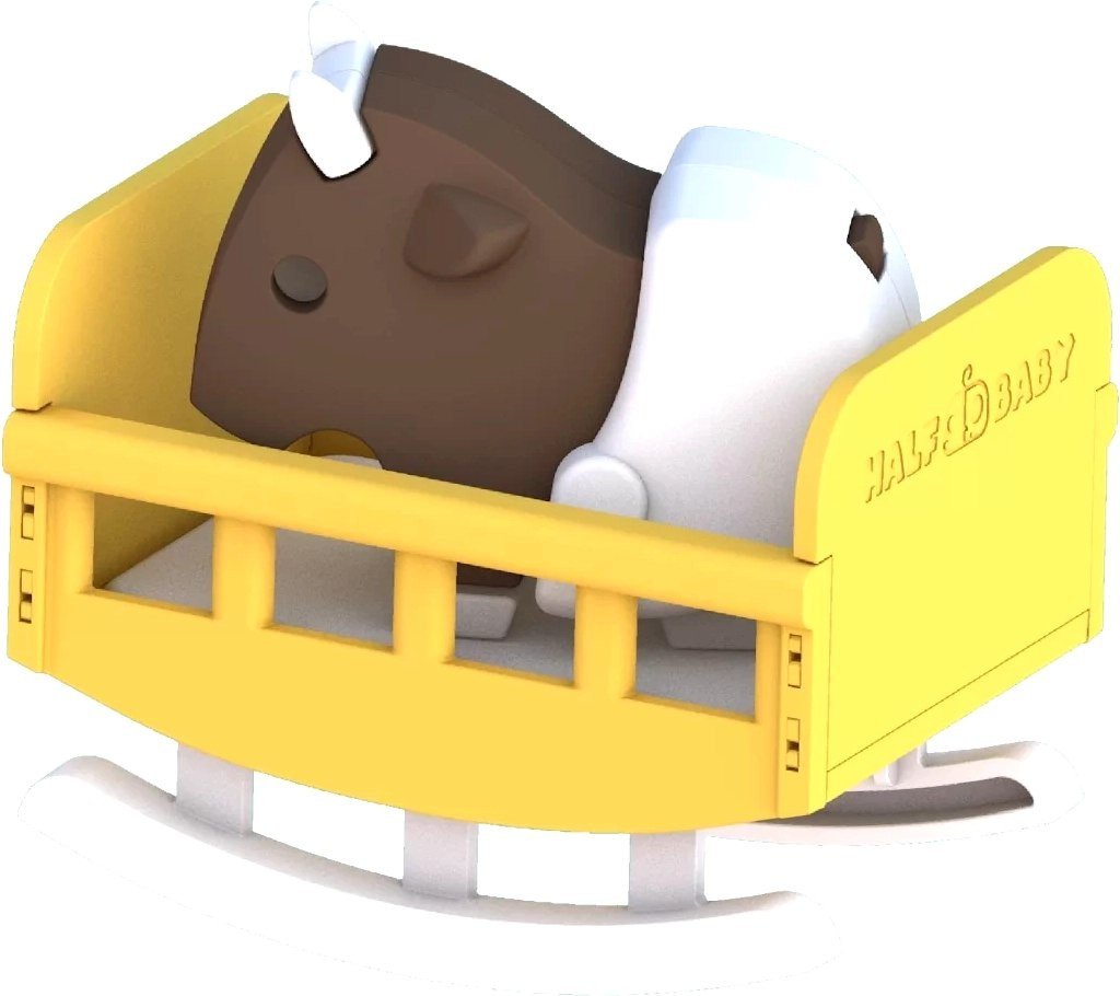 Магнитный конструктор Halftoys Baby Animal Гну HAB003