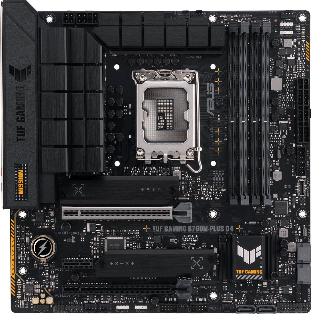 

Материнская плата ASUS TUF Gaming B760M-Plus D4