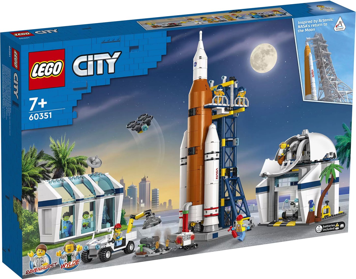 

Конструктор LEGO City 60351 Космодром