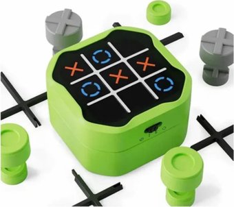 Развивающая игра GiiKER Tic-Tac-Toe Bolt (зеленый)