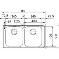 Кухонная мойка Franke Smart SRX 620