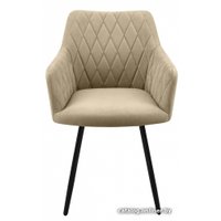 Стул Гальваник Диаманте Лофт (эмаль черный муар/Catania Latte)