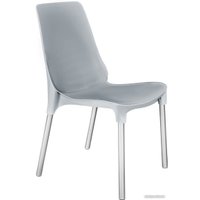 Стул Sheffilton SHT-S75 (серый/хром лак)