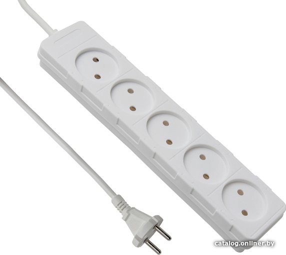 Удлинитель Electraline 62007 (1.5 м, белый)