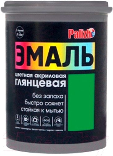 

Эмаль Palizh Глянцевая 2.5 кг (зеленый мох)