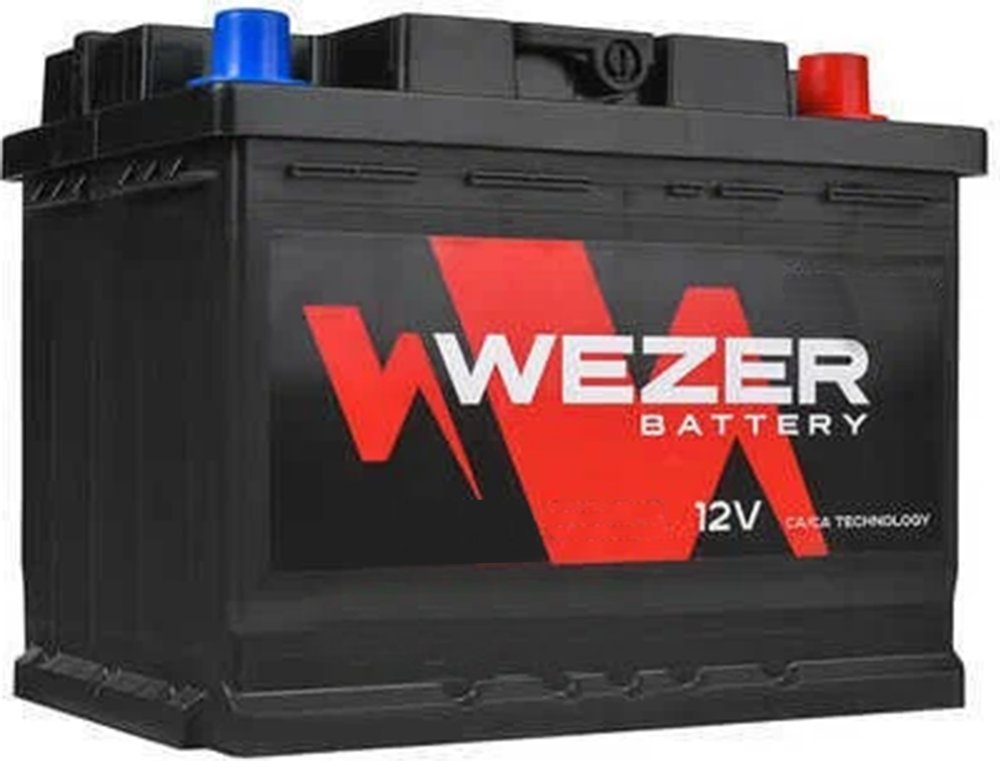 

Автомобильный аккумулятор Wezer WEZ62500R (62 А·ч)
