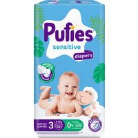 Подгузники Pufies Sensitive Midi 6-10 кг (96 шт)