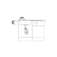 Кухонная мойка Blanco Zenar XL 6 S 527187 (левая, мягкий белый)