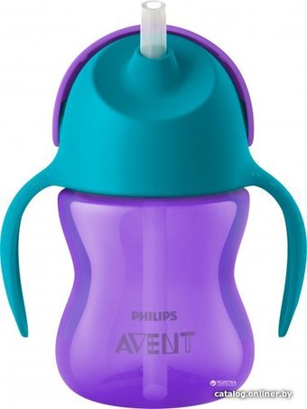 Поильник Philips Avent SCF796/02 (200 мл, фиолетовый/бирюзовый)