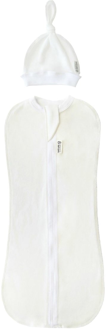 

Пеленка-кокон Amarobaby Nature Essence (молочный, р-р 56-68)