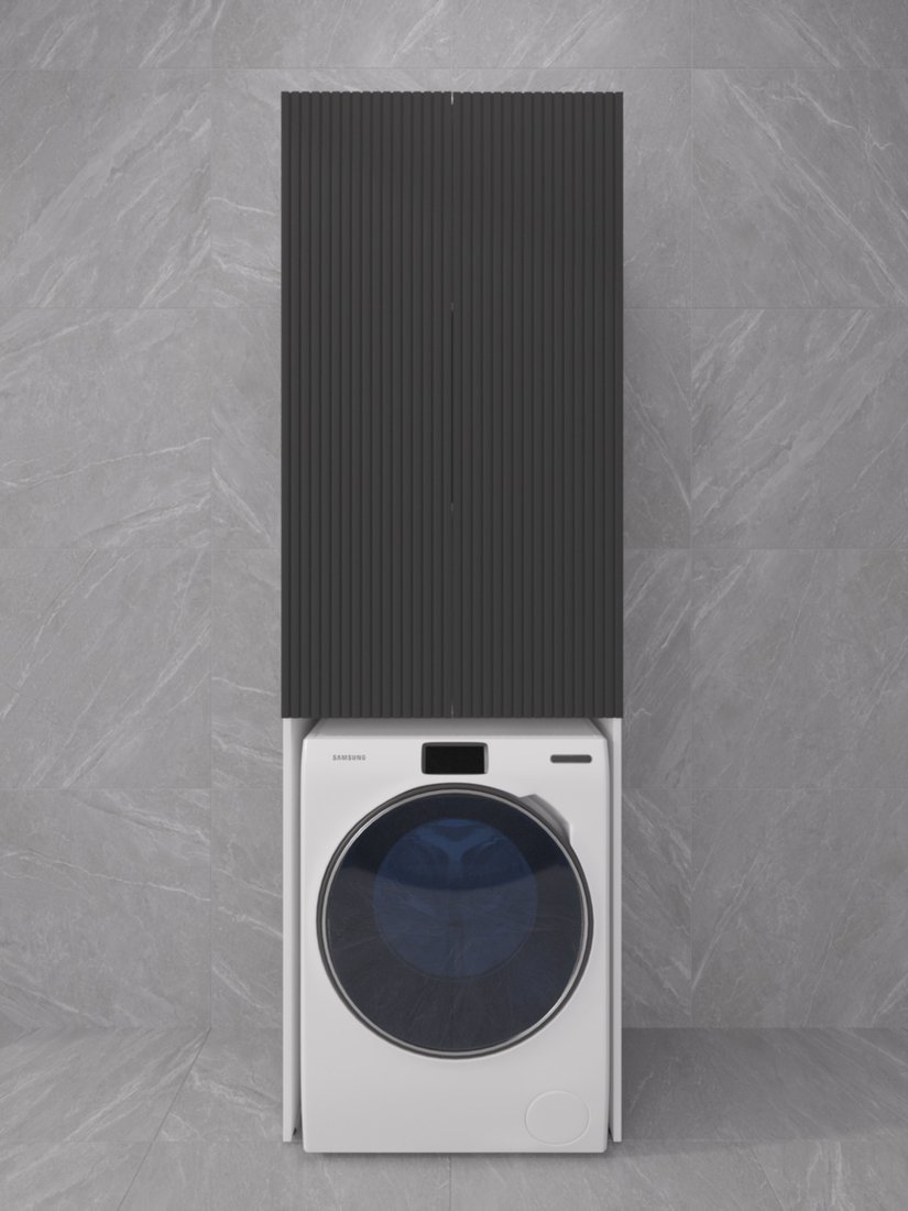 

Style Line Шкаф-пенал для ванной Стокгольм 68см для СМ МДФ/МДФ