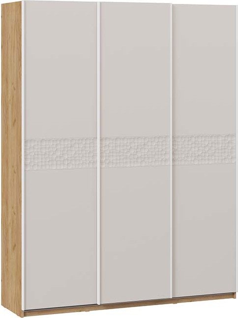 

Шкаф-купе Трия Оскар Скания Т2 1800 268672 (ручка белая/дуб крафт золотой/кашемир/кашемир сатин)