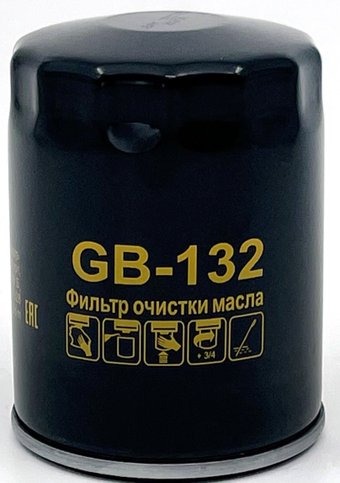 Масляный фильтр BIG Filter Spin-on GB-132