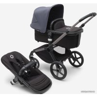 Универсальная коляска Bugaboo Fox 5 (2 в 1, stormy blue/midnight black/graphite)
