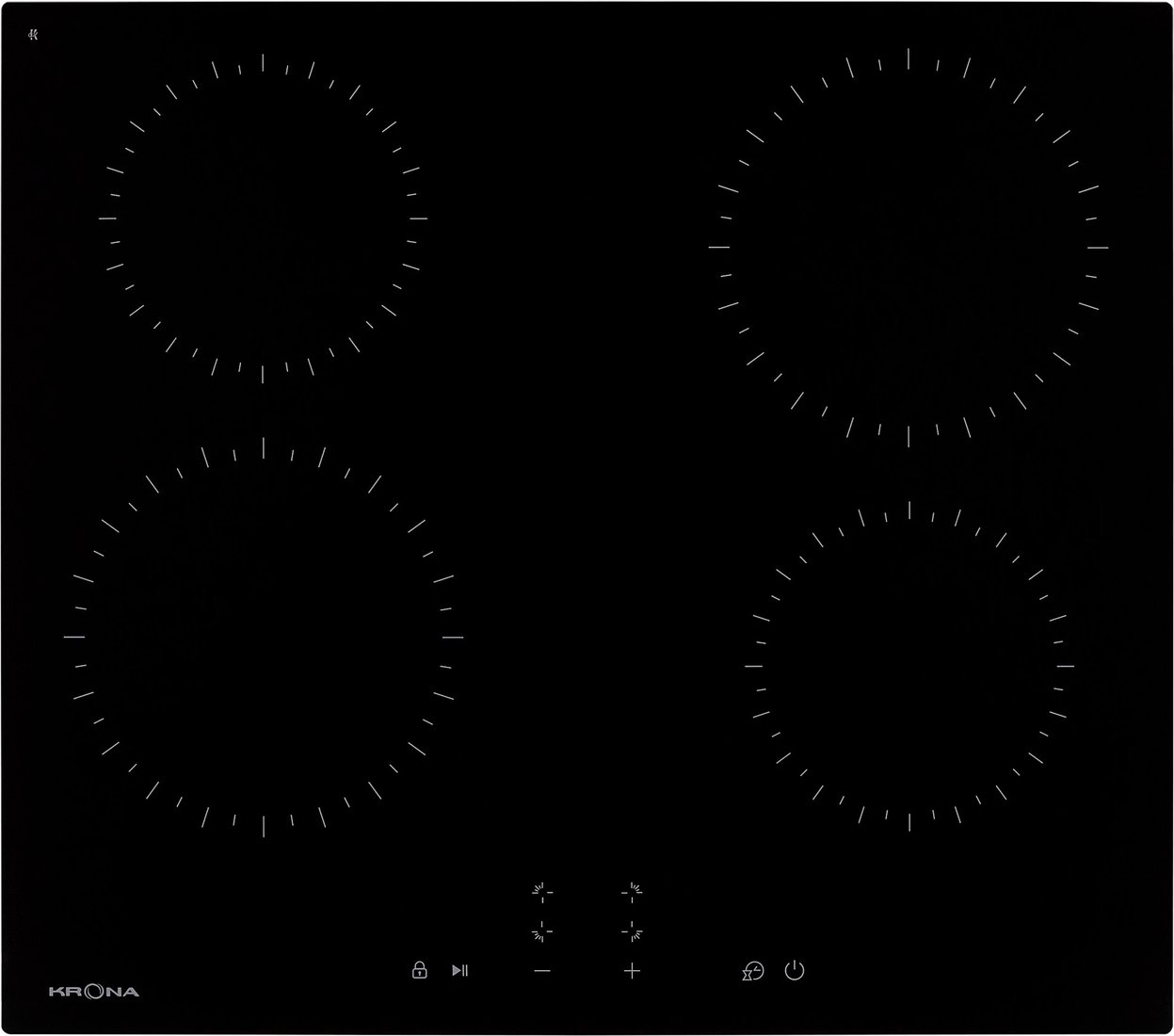 

Варочная панель Krona Zauber 60 BL TK
