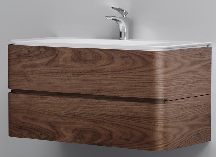 

AM.PM Тумба под умывальник Sensation 100 M30FHX1002NF (орех)