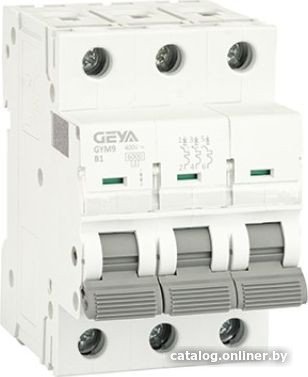Выключатель автоматический GEYA GYM9-3P-1B 3P 1A B 6kA 3M GYM93P1B