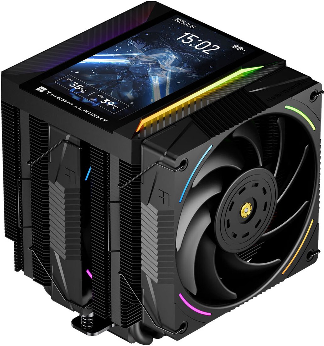 Кулер для процессора Thermalright Peerless Assassin 120 Vision MAX ARGB (черный)