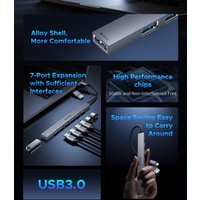 USB-хаб Orico YSA2-U3-GY-BP