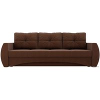 Диван Лига диванов Сатурн 101035 (рогожка, коричневый)