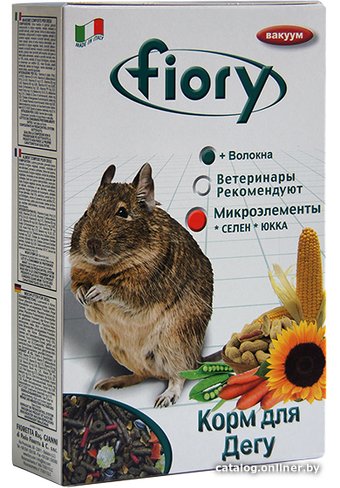 Корм для грызунов Fiory Корм для дегу 800 г