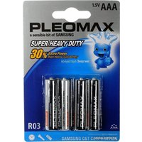 Батарейка Pleomax R03 PSR03 4 шт