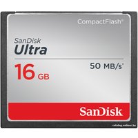 Карта памяти SanDisk Ultra CompactFlash 16GB (SDCFHS-016G-G46)