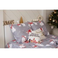 Евро комплект постельного белья Этель Зимние игры 4482241