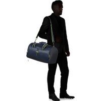 Дорожная сумка Samsonite Paradiver Light Night Blue/Fluo Green 51 см