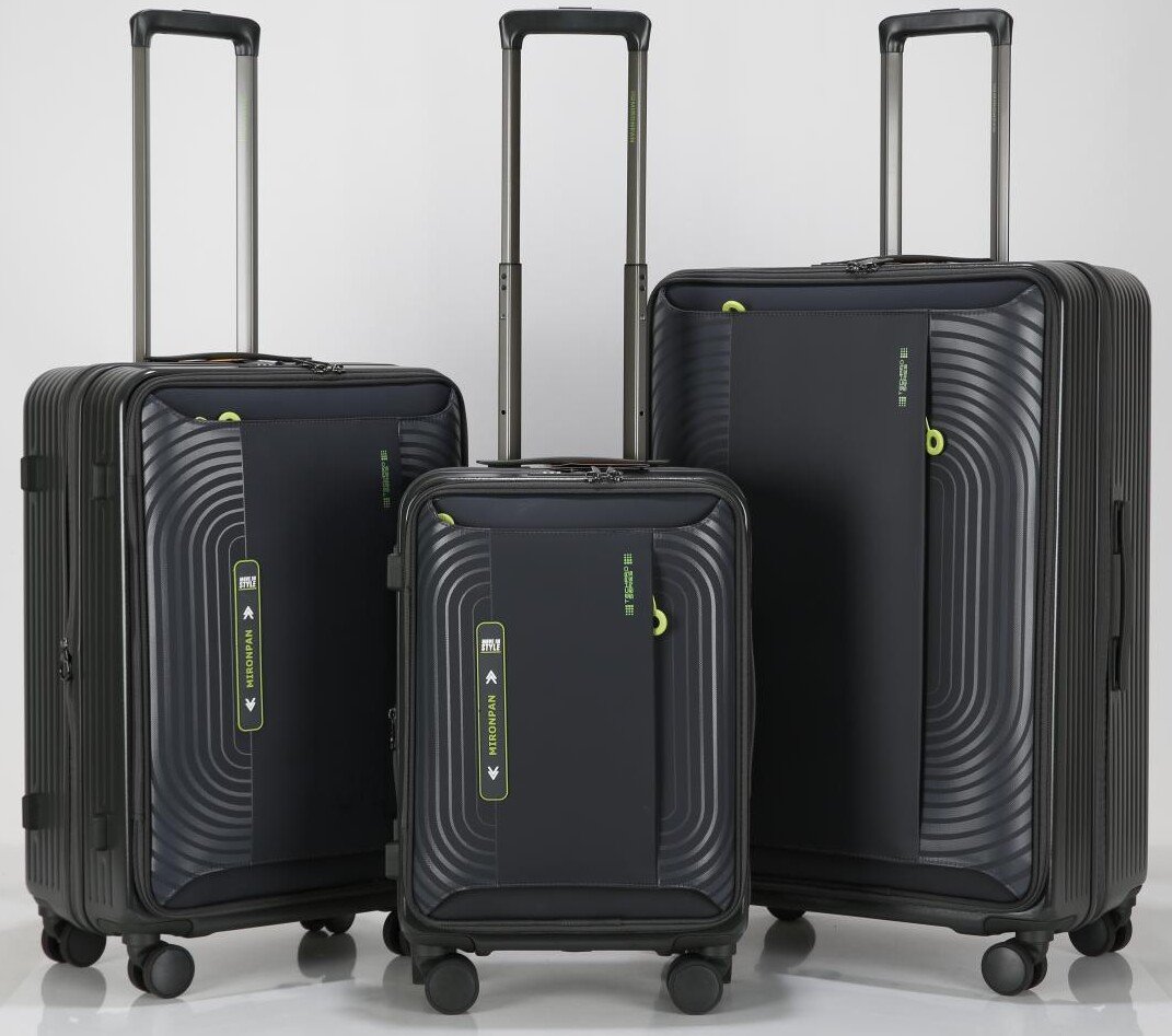 

Чемодан Mironpan 1975 66 см (темно-серый)