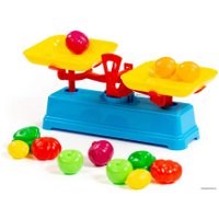 Весы игрушечные Полесье Весы с набором продуктов 53787