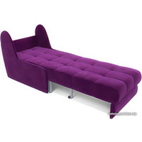 Кресло-кровать Мебель-АРС Барон №2 (микровельвет, фиолетовый) в Барановичах