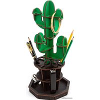 Органайзер настольный Eco-Wood-Art Кактус (зеленый)